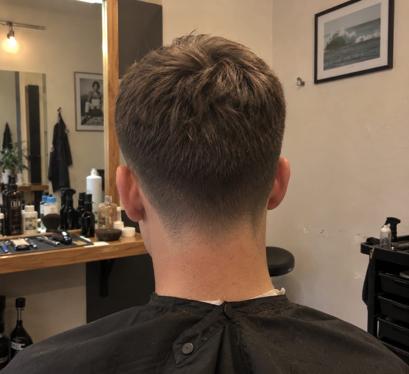 Corte de pelo, foto del resultado
